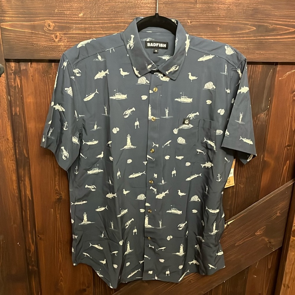 Badfish Cuttyhunk button down
